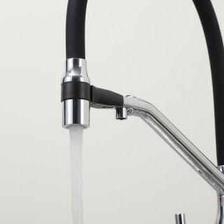 Смеситель для кухни Frap F4397 Хром черный